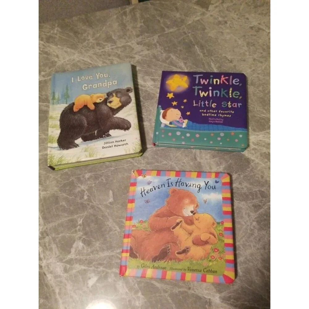 Children's hard cover books